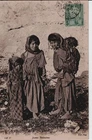 - Postcard "Young Bedouins Closeup