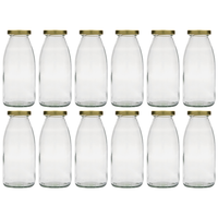 "12X 250Ml Glasflasche \"Vroni\" Glas"