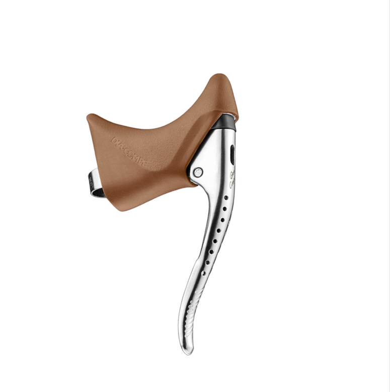 1pr DIA COMPE GRAN COMPE GC08H AERO BRAKE LEVERS with brown hoods