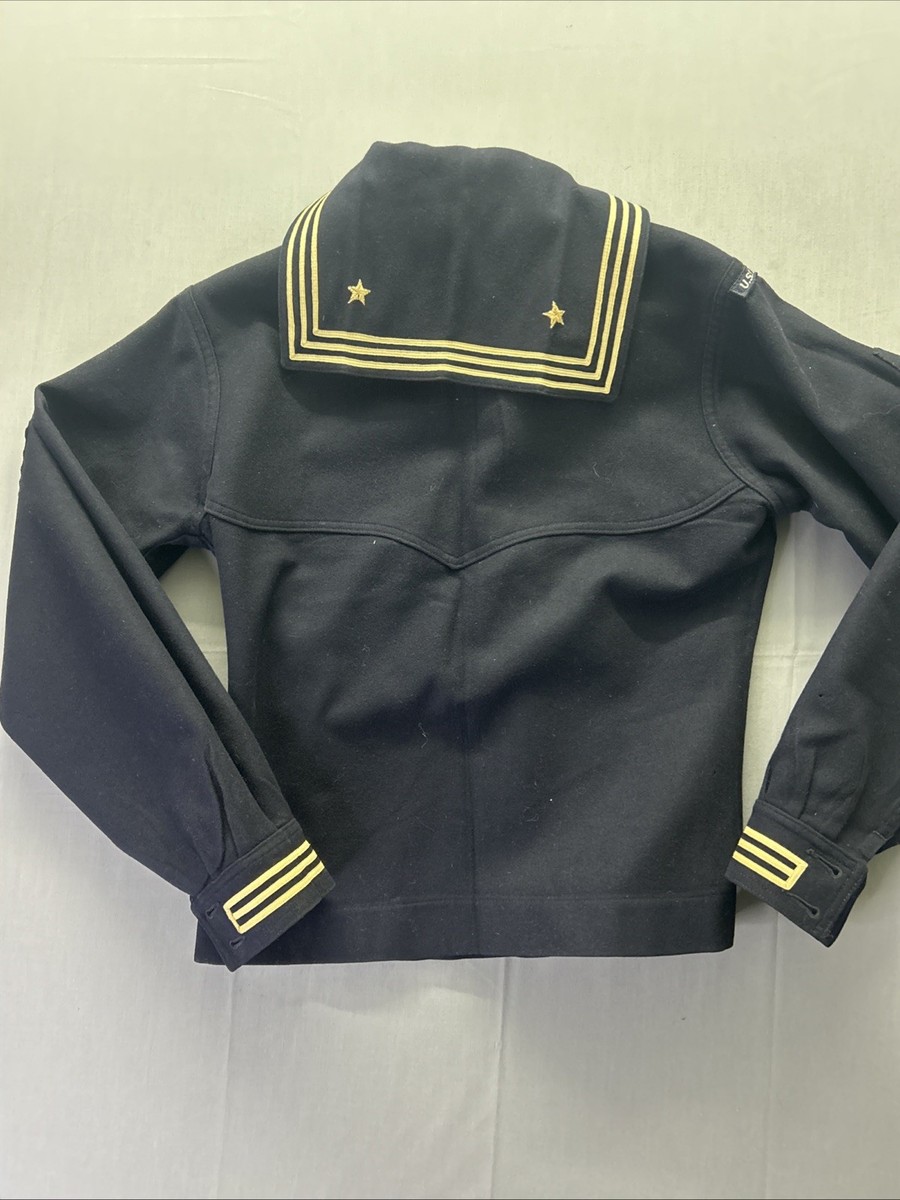 navy dress blue creases Men's Sdb Jumper Top W/ Zipper | Service Dress Blue (sdb) | Military - Shop Your Navy Exchange