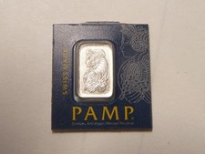 Pamp Suisse Lady Fortuna 1 gram .9995 Platinum Bar in  Assay 3359.18 per troy oz
