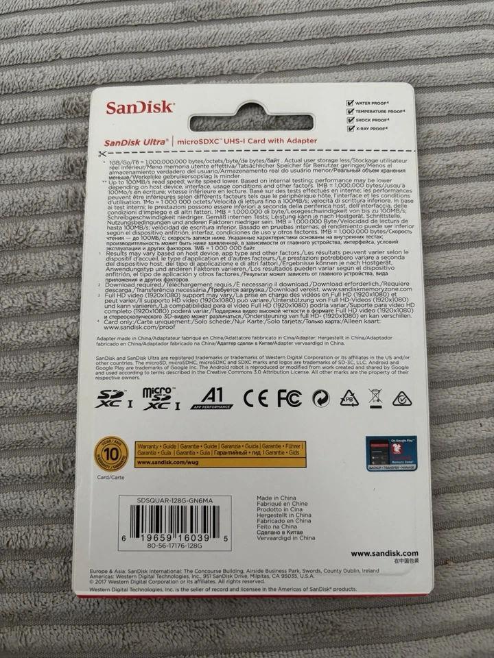 SanDisk Ultra MicroSDXC 128GB - Bild 2 von 2
