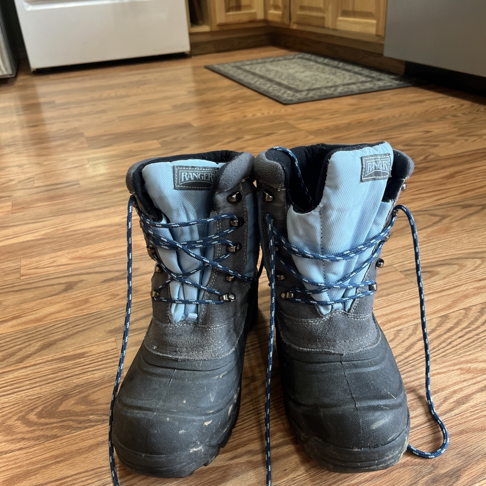Ranger Winter Snow Boots Womens 11 Blue