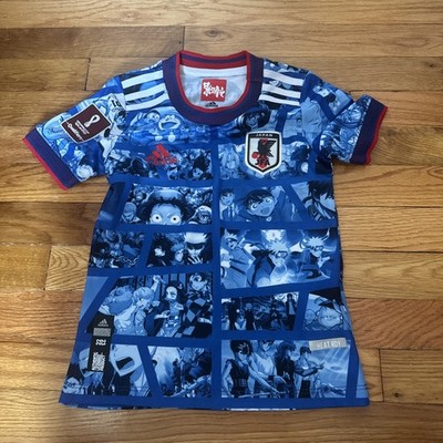 Adidas JAPAN L Anime Football Soccer Jersey 2022 Youth