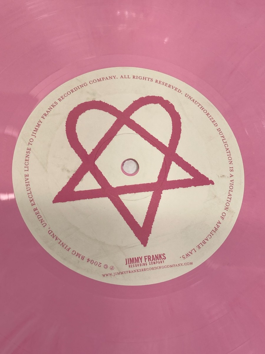 LPレコード♢ジミー・バーンズ♢P-13254♢帯付♢うg4923w43 HIM Razorblade Romance Vintage Pink Vinyl LP 2004 Jimmy Franks