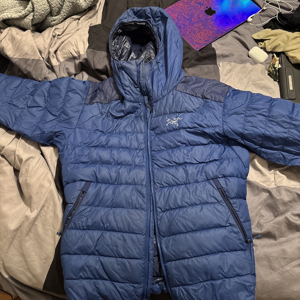 Arc'teryx Thorium AR Hoody Jacket – Men's Size Small, Blue Arc'teryx Thorium AR Hoody Jacket – Men's Size Small, Blue