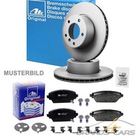ATE Bremsscheiben Ø256 +BelÄGe Vorne FÜR Hyundai Accent 3 MC I20 PB KIA RIO 2 JB