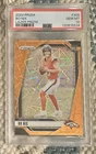 2024 Panini Prizm Bo Nix Orange Lazer #309 Rookie RC PSA 10 Gem Mint