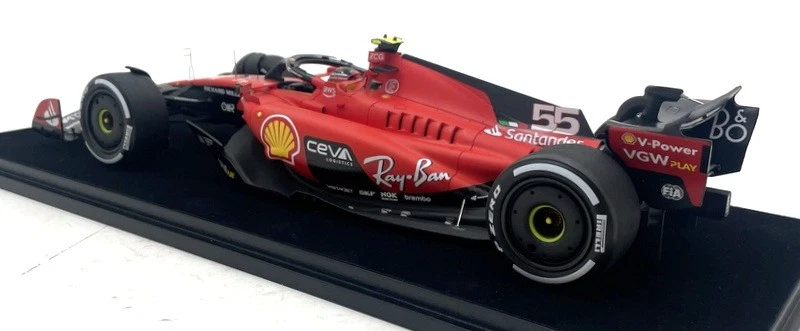 Look Smart 1/18 Scale LS18F1054 - Ferrari SF-23 #55 Singapore GP 2023 - Sainz - Image 2 of 4