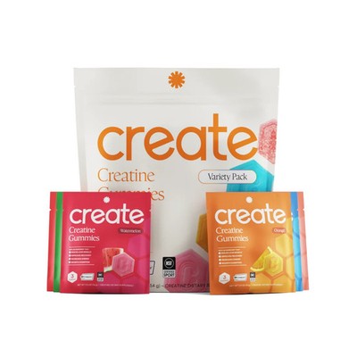 Create Creatine Monohydrate Gummies - Variety