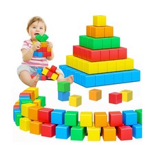 Magnetic Blocks,1.41 inch Large Building Blocks for Kids Ages 3-5 4... Fast Ship