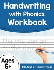 Kindergarten Handwriting with Phonics Practice ABC Print Handwriting Letter T...