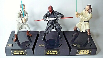 Star Wars Thinkway Toys Interactive Coin Banks Full Set 1999