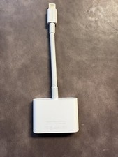 GENUINE Apple Lightning AV Cable to HDMI Port Adapter for iPhone 13 12 11 X USED