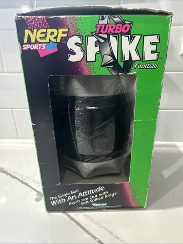 Vintage NERF Turbo Spike 8" Foam Football Kenner Tonka 1996 New In Box - Picture 9 of 13