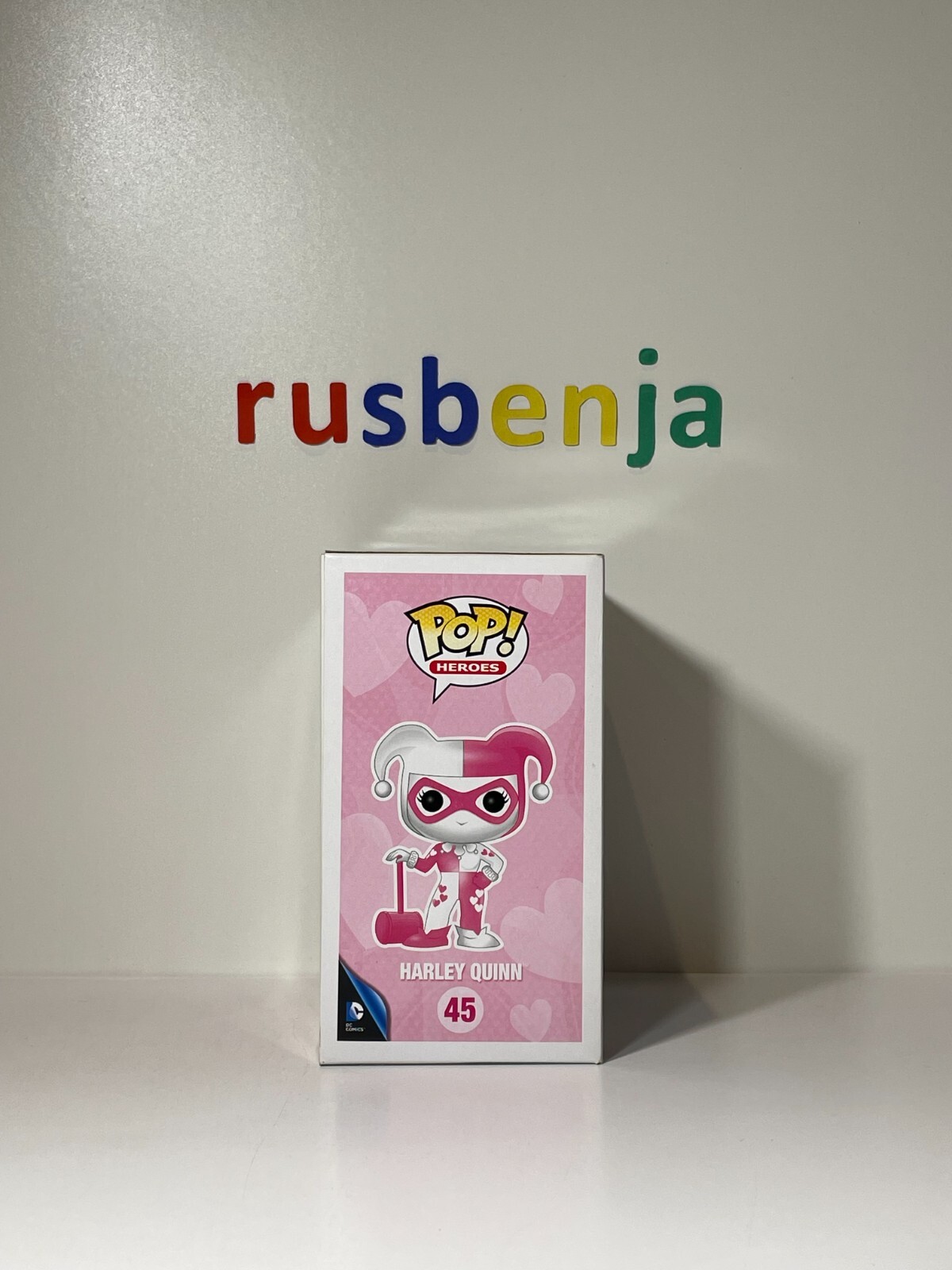 Funko Pop! Heroes DC Super Heroes Harley Quinn Pink 45 eBay