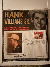  "Hank Williams Sr.” USPS First Day Issue,Sealed Collectible numbered unopened 
