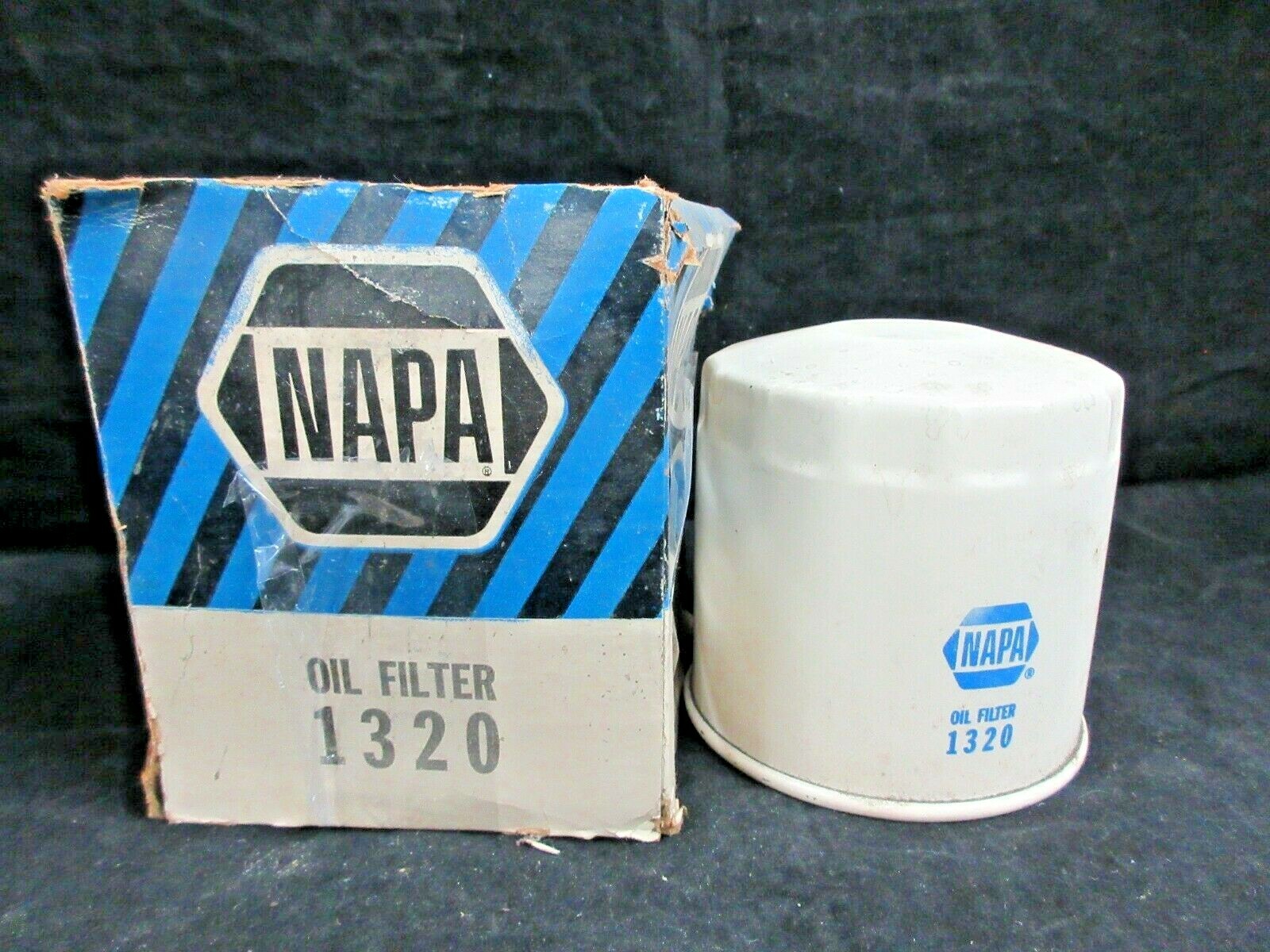 NAPA OIL FILTER, 1320, 5/8"18 THREAD SIZE, MICRON RATING 10 eBay