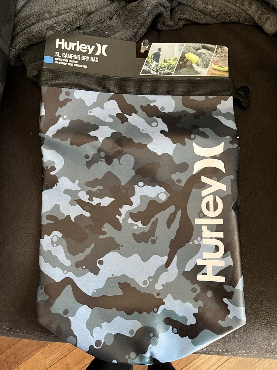 New HURLEY 5L Camping Dry Bag Camouflage
