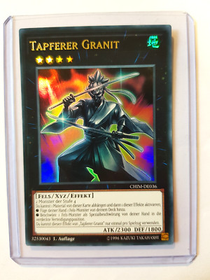 Tapferer Granit CHIM-DE036 Ultra-Rare 1 Auflage YU-GI-OH Karte EX