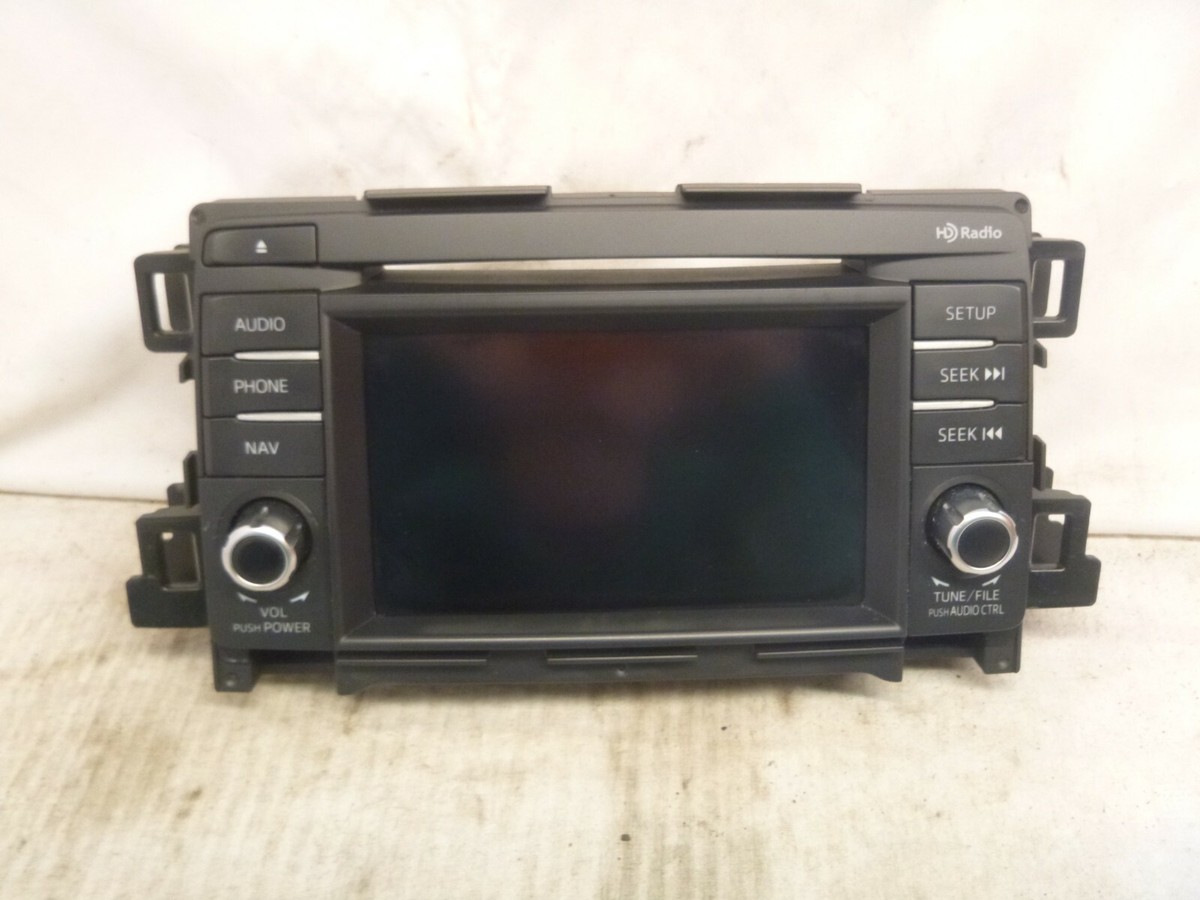 14 15 16 Mazda 6 Radio Cd Gps Navigation Face Plate GJS266DV0B