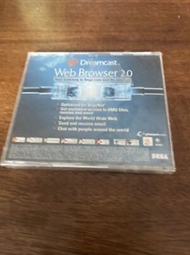Web Browser 2.0 - Sega Dreamcast brand new sealed- Case Cracked - Original Too