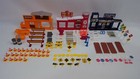 Fire Department Police Station Construction Vintage Mini Playsets Majokit Style