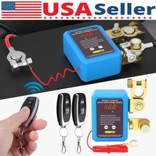 Remote Battery Disconnect Switch 12V 240A Battery Kill Switch for Auto RV ATV