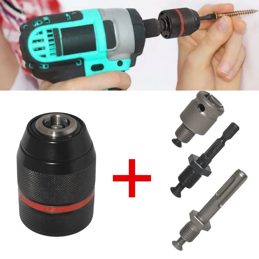 Impact wrench screwdriver adapter outlet