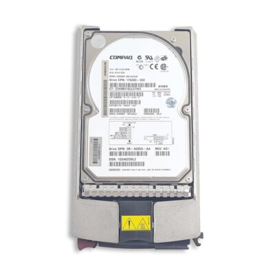 18,2 GB SCSI-Festplattenlaufwerk (80 Pin Ultra-320) 3,5'' 10K (Hot Swap mit Caddy)