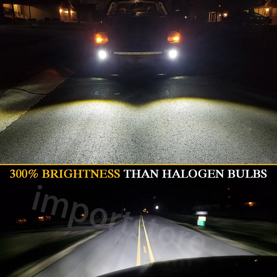 Lâmpada LED transparente para faróis de neblina RAM Promaster 1500 2500 3500 2014-2022 - Imagem 2 de 4