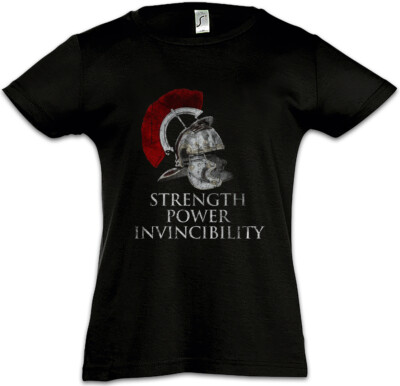 Roman Legion Credo Kids Girls T-Shirt Rome Empire Caesar Emperor Veni Vidi Vici