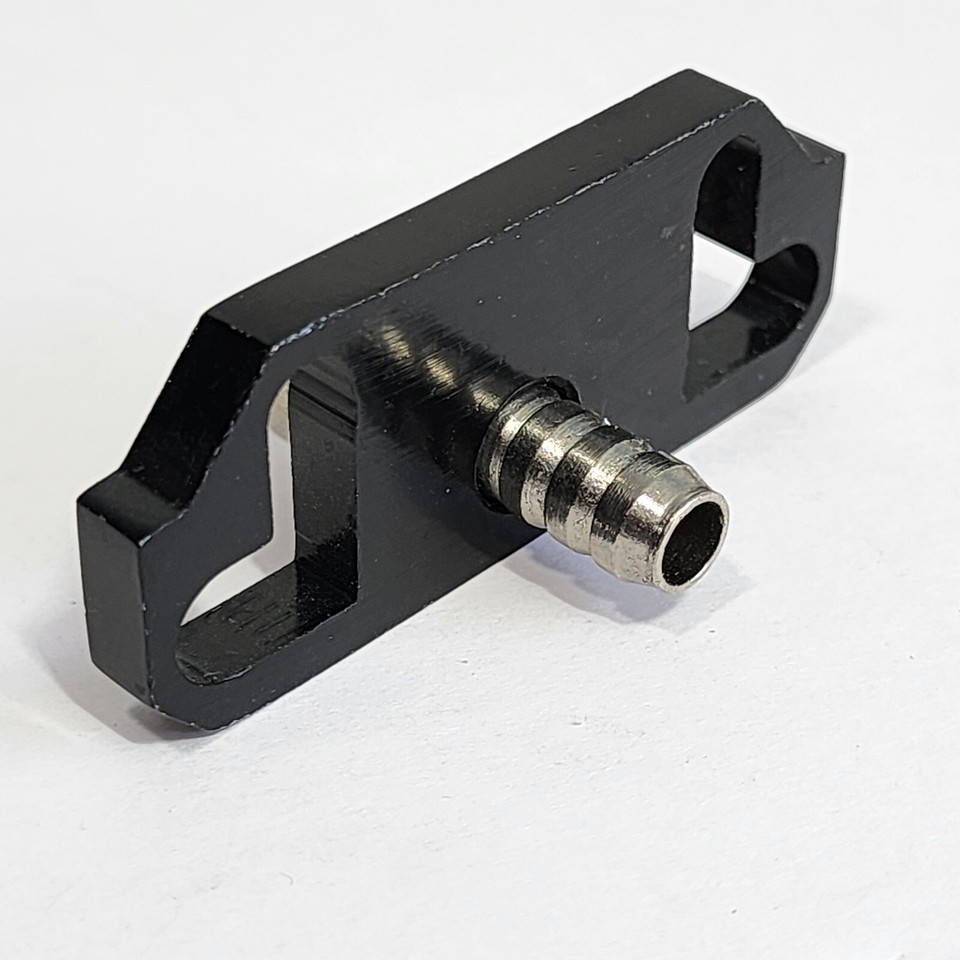 MITSUBISHI RACING FUEL PRESSURE REGULATOR RAIL ADAPTER RISER BLACK 35 ...