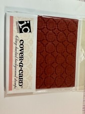 Impression Obsession Cover A Card Cling Backed Background Stamps, Lot of 10