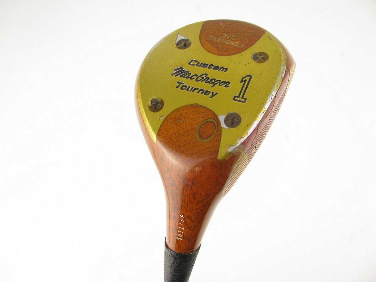 VINTAGE Macgregor Custom Tourney Oil Hardened Driver with VINTAGE Macgregor Custom Tourney Oil Hardened Driver with