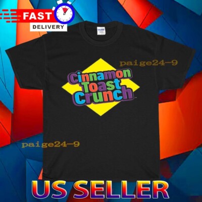 NEW SHIRT CINNAMON TOAST CRUNCH LOGO T-SHIRT FUNNY USA UNISEX TEE SIZE S-5XL