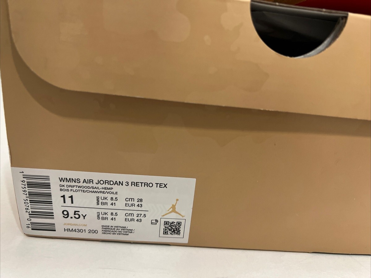 New Nike Air Jordan 3 Retro WNBA Desert Camo HM4301-200 WMNS