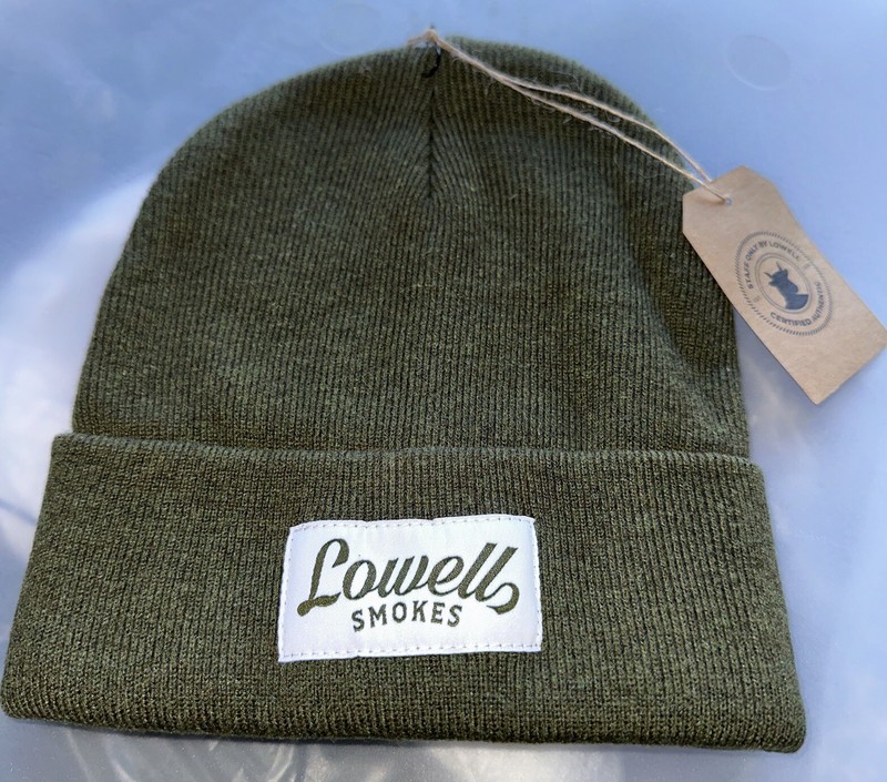 Lowell Smokes Official Merch Green Beanie RARE!!! Brand New!!!!
