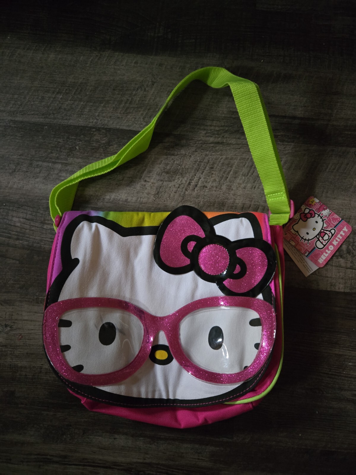 Bolso Mensajero Sanrii Hello Kitty Nerd