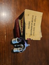 Mopar Parts Heater & Defroster switch Part NO...