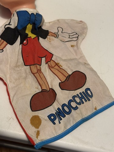 vintage WDP disney pinocchio hand puppet - Picture 7 of 7