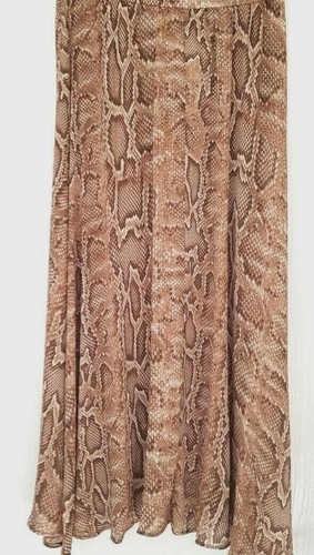 ZARA LONG MULTI-COLOURED PRINTED FLOWING MIDI MAXI SKIRT SIZE XS NEW - Picture 3 of 14