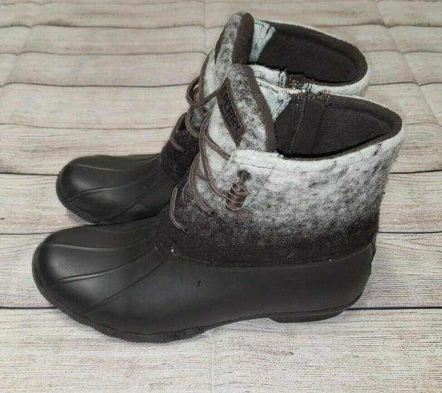 camo sperry duck boots