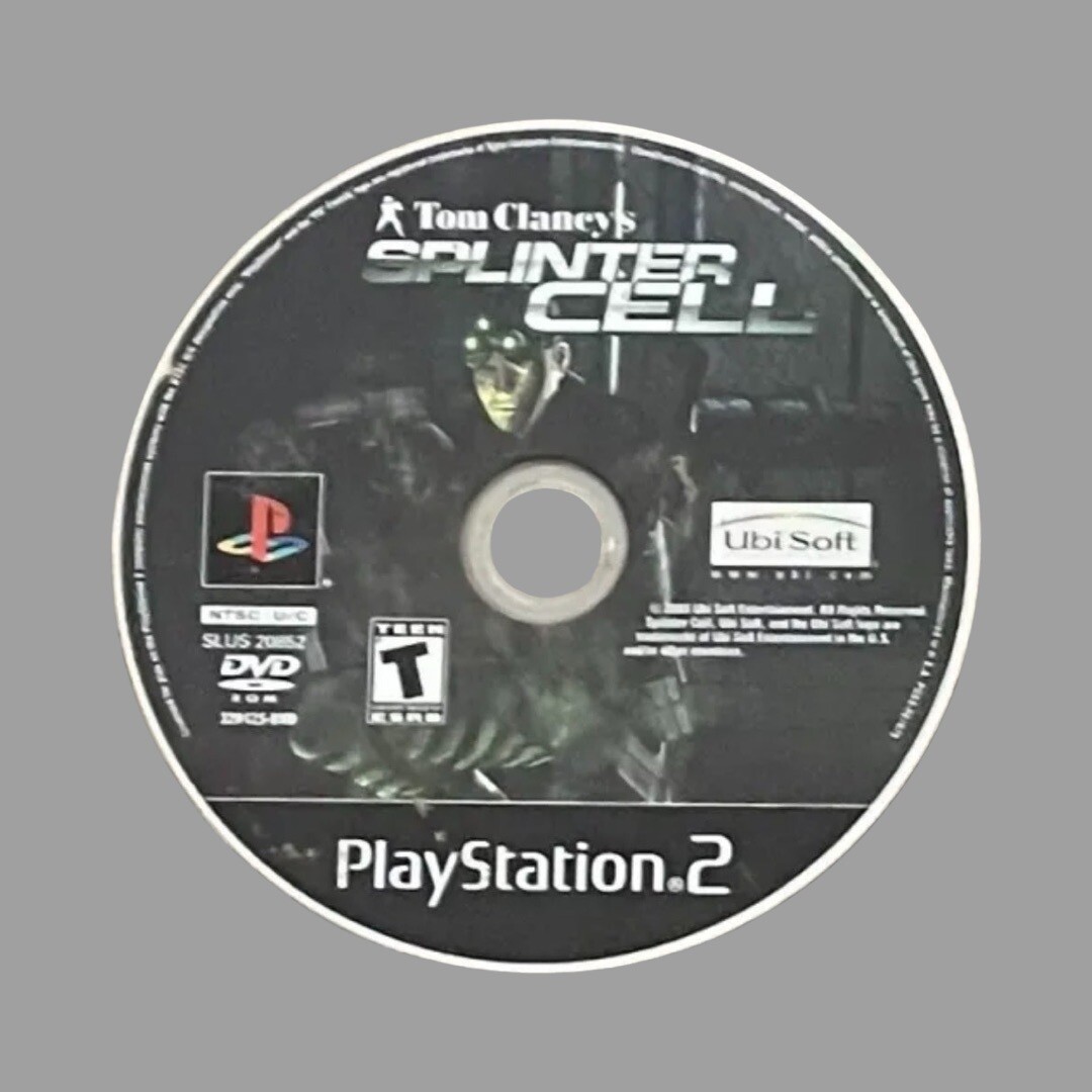 Tom Clancy's Splinter Cell Stealth Action Redefined Playstation 2 PS2 ...