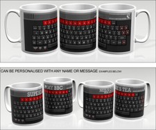 BBC B RETRO COMPUTER MUG - CAN BE PERSONALISED
