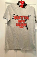 PUMA Boys T- shirt  Crew Socks Sz XL18-20      Gray/Orange Sock sz 10-13