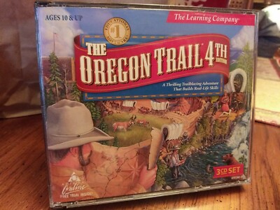 THE OREGON TRAIL 4th Edition! 3-CD Set! PC Video Game! | eBay