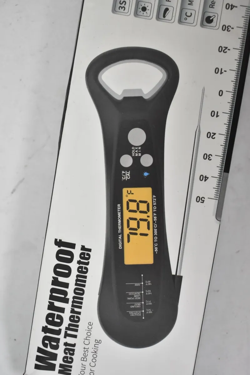 Rouuo Instant Read Meat Thermometer Cooking Fast & Precise Digital