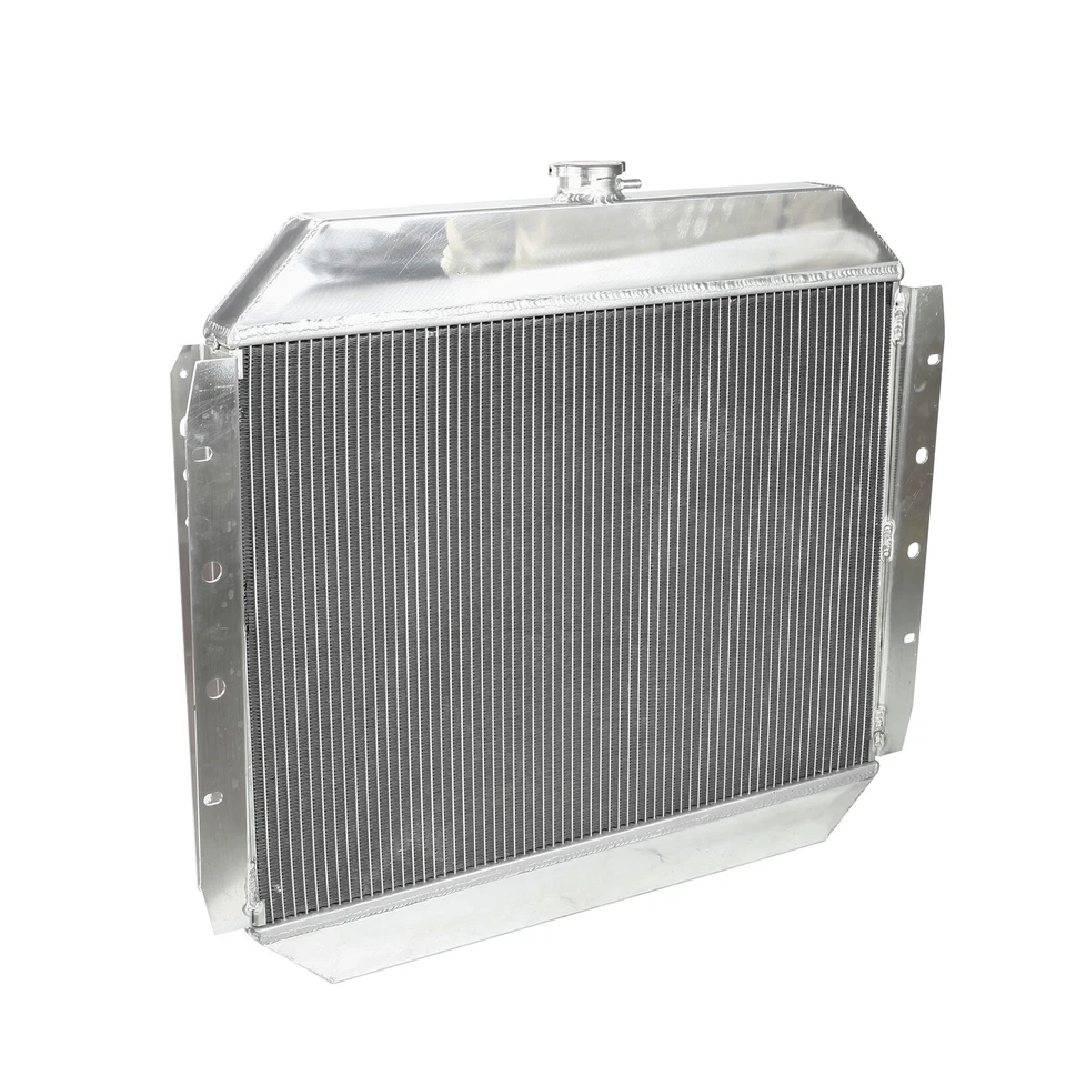 Radiador de carreras 3 filas de aluminio para Ford F100 F150 F250 1968-79 Bronco V8 1968-79 Foto 4 de 4