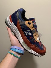 new balance 992 plaid patch work